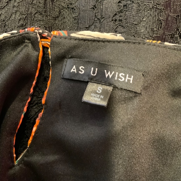 Multi Color Aztec Print Shift Dress - Picture 5 of 5